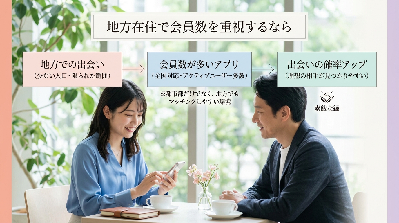 地方在住で会員数を重視するなら