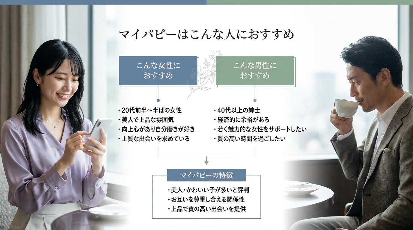 マイパピーはこんな人におすすめ
